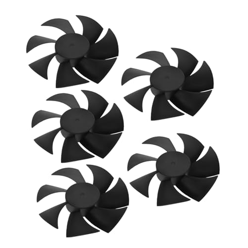Cabilock 5piezas Aspa De Ventilador De Refrigeración Accesorio De Repuesto Para Ventilador Portátil Material Ruido Para Reemplazar De Mesa