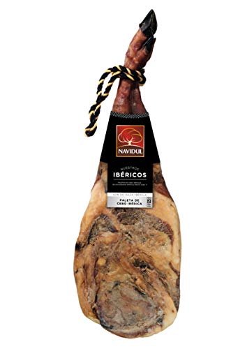 Navidul Paleta de Cebo Ibérica, Jamonero y Cuchillo - 4.25 kg