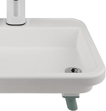 Portable Camping Sink - Heavy Duty Foldable Lavatory Wide Mouth, Compact Outdoor Hand Wash Station with Practical Design | Men, Women, Adults, Travelers, Gardens, Parks, BBQs, Camping