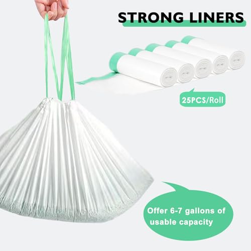 Pacote com 100 sacos de forro de caixa de areia para gatos compatíveis com caixa de areia autolimpan