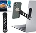 Adjustable Laptop Stand, Laptop Phone Holder, Laptop Side Mount Clip, Computer Monitor Expansion Bracket, Slim Portable Foldable Smartphone Stand. Improve Office Efficiency.