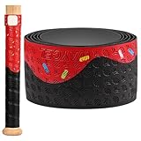 Waycel Bat Grip Tape – 0.5mm / 1.1mm / 1.8mm – Baseball & Softball Bat Wrap – Anti-Slip Batting Grip Tape for Baseball Bats & Softball Bats – Ice Cream Style (Cherry Bomb, 1.8 mm)