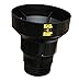 Black Auto Cup Holder Insert; Fits in your Car Cup Holder;RV Cup Holder;Truck Cup Holder and more;Large Drink Cup Holder,Universal Car Cup Holder Accessory holds more drink sizes and catches spills.