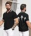 GEEK LIGHTING 3 Pack Mens Polo Shirts Short Sleeve Athletic Polo for Men Casual Moisture Wicking T-Shirts with Pocket