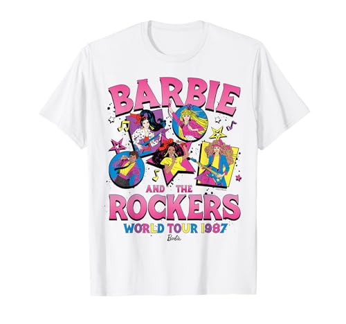 Barbie - and The Rockers Music World Tour 1997 T-Shirt