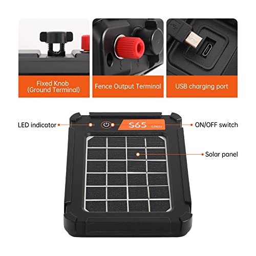 Realpoultry S65 0.065J Solar Electric Fence thumb #3