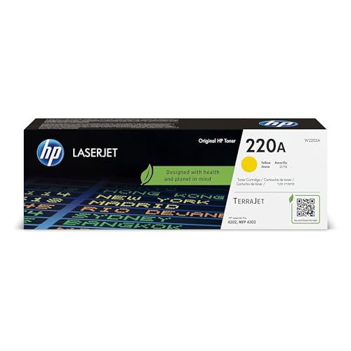 HP Cartucho de tóner Original Laserjet 220A Amarillo