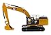 Diecast Masters CAT Caterpillar 349F L XE Hydraulic Excavator with Operator High Line Series 1/50 Diecast Model 85943