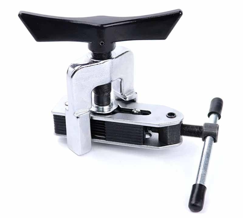 UPTODATETOOLS 5-16mm Universal Flaring Tool Set Manual Tube Expander For Angle Eccentric Cone Type Flaring Tool Kit Refrigeration Tools