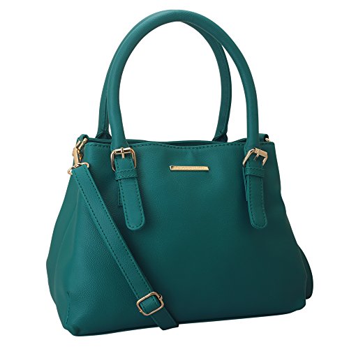 LAPIS O LUPO Women Fashion Vegan Leather Handbags Top Handle Purse With Sling 3
