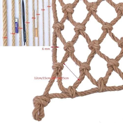Filet de corde extérieur pour escalade enfants et sécurité balcon - 6