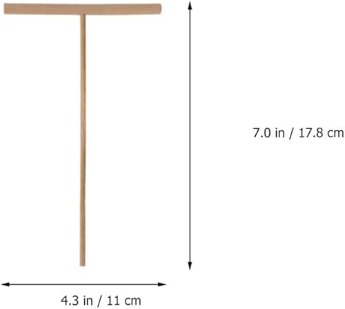 Miniatura 3 de Kit de rastrillo de jardín zen de 8 piezas, mini rastrillo de arena de bambú, herramientas de meditación, rastrillo de Feng Shui, decoración de