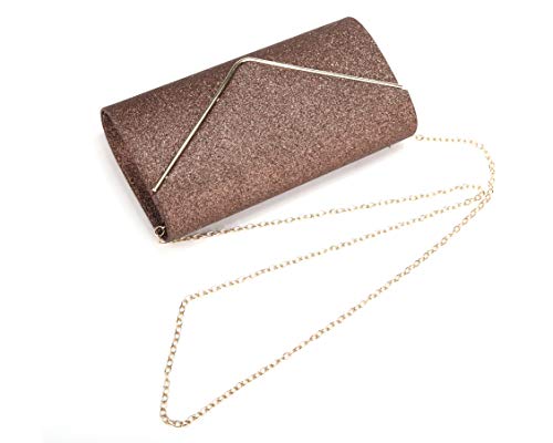 Nodykka Clutch Purses For Women Evening Bags Sparkling Shoulder Envelope Party Cross Body Handbags - Thumbnail 6