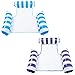 QENETY 2Pcs Reclinabile Gonfiabile ad Acqua Amaca di Acqua Pieghevole Portatile Amaca ad Acqua, Accessori per Piscine Multiuso Amaca Galleggiante Gonfiabile per Adulti e Bambini