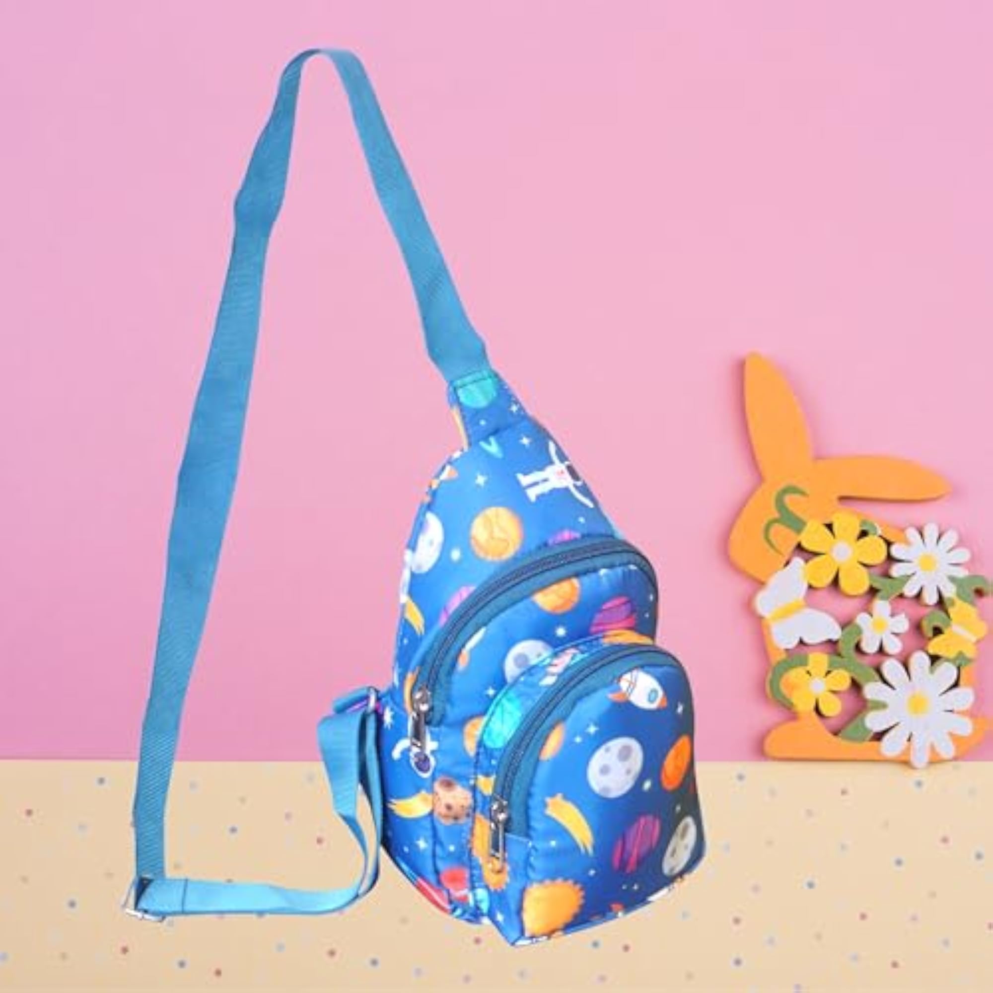 Wing Unicorn Waist Bag for Kids, 6 Piece Combo