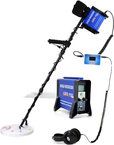 Wodoodporny wykrywacz metalu o wysokiej dokładności z zestawem słuchawkowym Bluetooth, 6 trybów wyszukiwania do poszukiwania skarbów, wyszukiwania monet i biżuterii