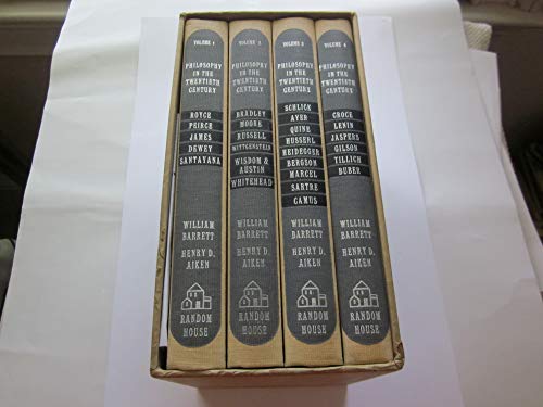 Philosophy in the Twentieth Century: An Anthology (4 Volume Set)