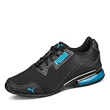 Leader VT Tech Mesh PUMA Unisex Leader VT Tech Mesh Laufschuh, Schwarz Black-NRGY Blue, 45 EU