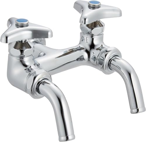 つーさん水栓２台 蛇口 洗濯機 二股蛇口 分岐水栓 2口水栓 洗濯機水栓 分配水栓 二口横水