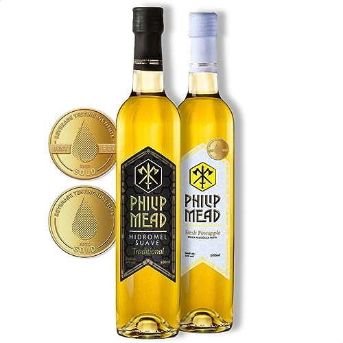 Pack 2x Hidromel Philip Mead 500ml (Traditional + Fresh Pineapple)