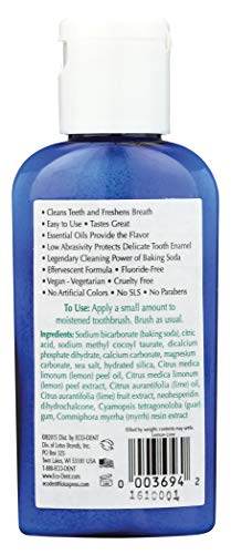 Eco-Dent Daily Care Baking Soda Toothpowder, Lemon-Lime 2 Oz #TOP1