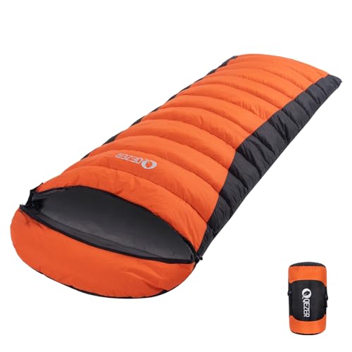 Down-Sleeping-Bag-for-Adults-600-Fill-Power-Down-Sleeping-Bag-Cold-Weather-Ultralight-Sleeping-Bag-with-Compression-Sack-for-Backpacking-Camping-Hiking