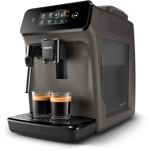 Machine a cafe expresso avec broyeur Philips EP1224/00 - Ecran tactile - Filtre AquaClean - Broyeur réglable 12 niveaux