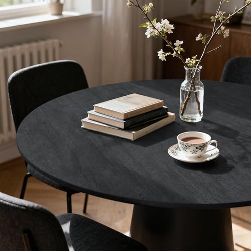 Hode Klebefolie Möbel Grau 90x500cm Möbelfolie Betonoptik Selbstklebende Folie für Möbel Küche Fensterbank Schrank Dunkelgrau Wasserdicht Vinyl Tapeten