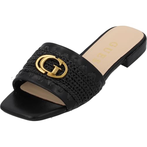 GUESS Femme Tamarra Moccasin, Noir, 41 EU