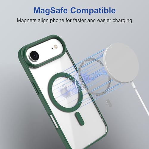 Image of amazon basics Back Case Cover for iPhone 17 Air | Scratch-Resistant Back Cover | Forest Green