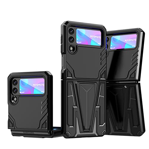 Housse de protection Samsung Z Flip 4 antichoc noire idéale pour les déplacements professionnels