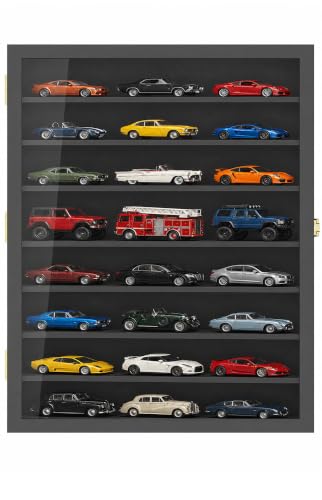 Image of TJ.MOREE 1 /43 Scale Model Car Display Case Diecast Car Model Toy for Wall