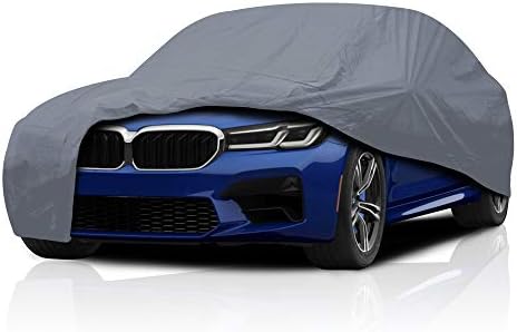 Car Cover for BMW 645Ci 2004 2005 Coupe & Convertible 2-Door / 5 Layer Semi Custom Fit Full Coverage Heavy Duty All Weather Protection Breathable Dust Wind Shield