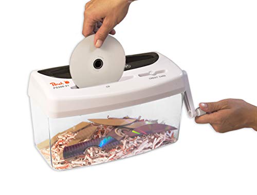 Image of Peach Shredder P4 1 Sheet - Manual Shredder A4 Small without Electricity