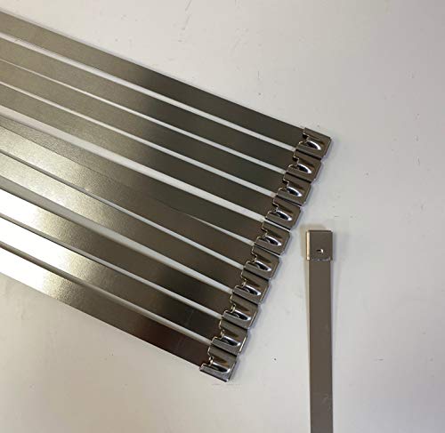 Premium Stainless Steel Cable Ties, SS304 Stainless Steel Zip Ties, Metal Cable Ties - Image 4