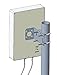Antena 4G LTE 5G MIMO Direccional 700/800/900/1800/2100/2600 Mhz LowcostMobile 2x10m negro Conector...