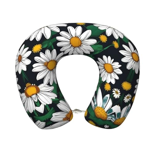 Almohada de viaje poliéster negra talla única miniatura 1