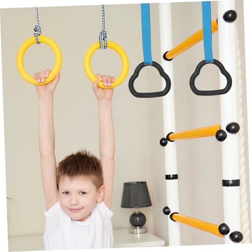 Anillas de gimnasia ABS para ejercicios en casa miniatura 5