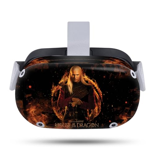 Skin vinyle Meta Quest 2 anti rayures style Daemon Targaryen