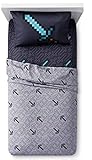 Minecraft Games Kids Twin Bedding Sheet Set