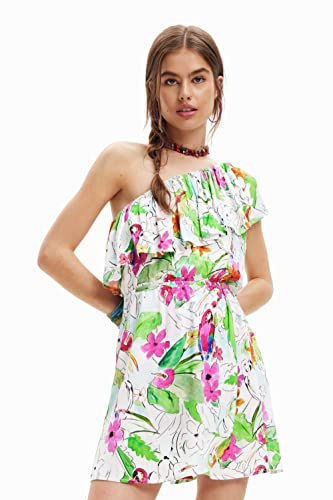 Desigual Women's Woman Woven Dress Sleeveless