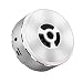 Produktbild Einsetzen der TF-Karte Metall Drahtloser Musik-Player Lautsprecher Tragbarer HiFi-Shock-Bass Home Travel Subwoofer Lautsprecher Soundbox - Silber - 1Größe