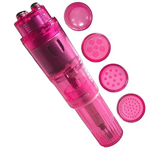Pink B O B Clit Vibrator - Pocket Rocket Sex Toy - 30 Day No-Risk Money-Back Guarantee Pink