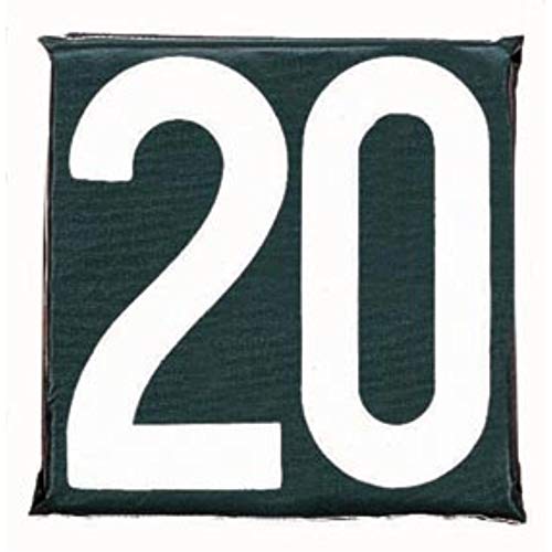 Martin Sports Football Sideline Markers, Weighted, Black/Orange