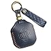 ontto Leather Key Fob Case with Keychain Fit for Chery Jetour Traveller T2 2023 2024 Key Remote,Durable Car Key Bag for Men Women,Full Protection Keycover,Blue