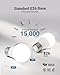 Sunco 10 Pack A15 LED Ceiling Fan Light Bulbs E26 Medium Base CRI92 4000K Cool White 8W Equivalent 60W, 800 Lumens, Dimmable Waterproof Super Bright Appliance Indoor Outdoor UL