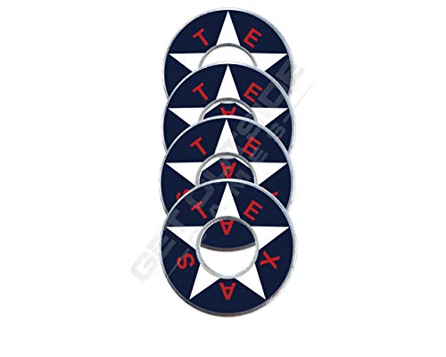 Get Outside Games 4 Texas Star VVashers - Washer Toss Board Game Washers (Navy 4 VVashers)
