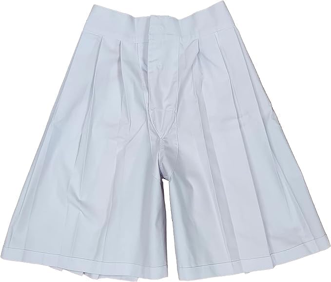 Saragüel Pantalón Fallero, Traje Regional, Traje Fallero, Pantalones Fallero, Color Blanco, con Elástico, Botones, Fabricado en España