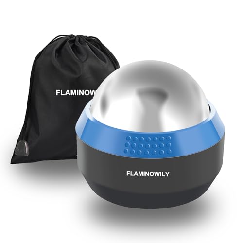 Cold Massage Ball Roller - Therapy Tight and Sore Muscles Relief Massager, Alleviating Muscle Tension and Pain Relief Suitable for Neck, Back, Shoulders, Arms, Legs, Thighs