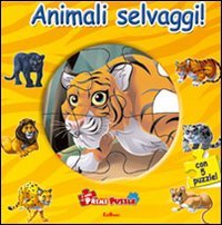 Board book Animali selvaggi! Libro puzzle [Italian] Book